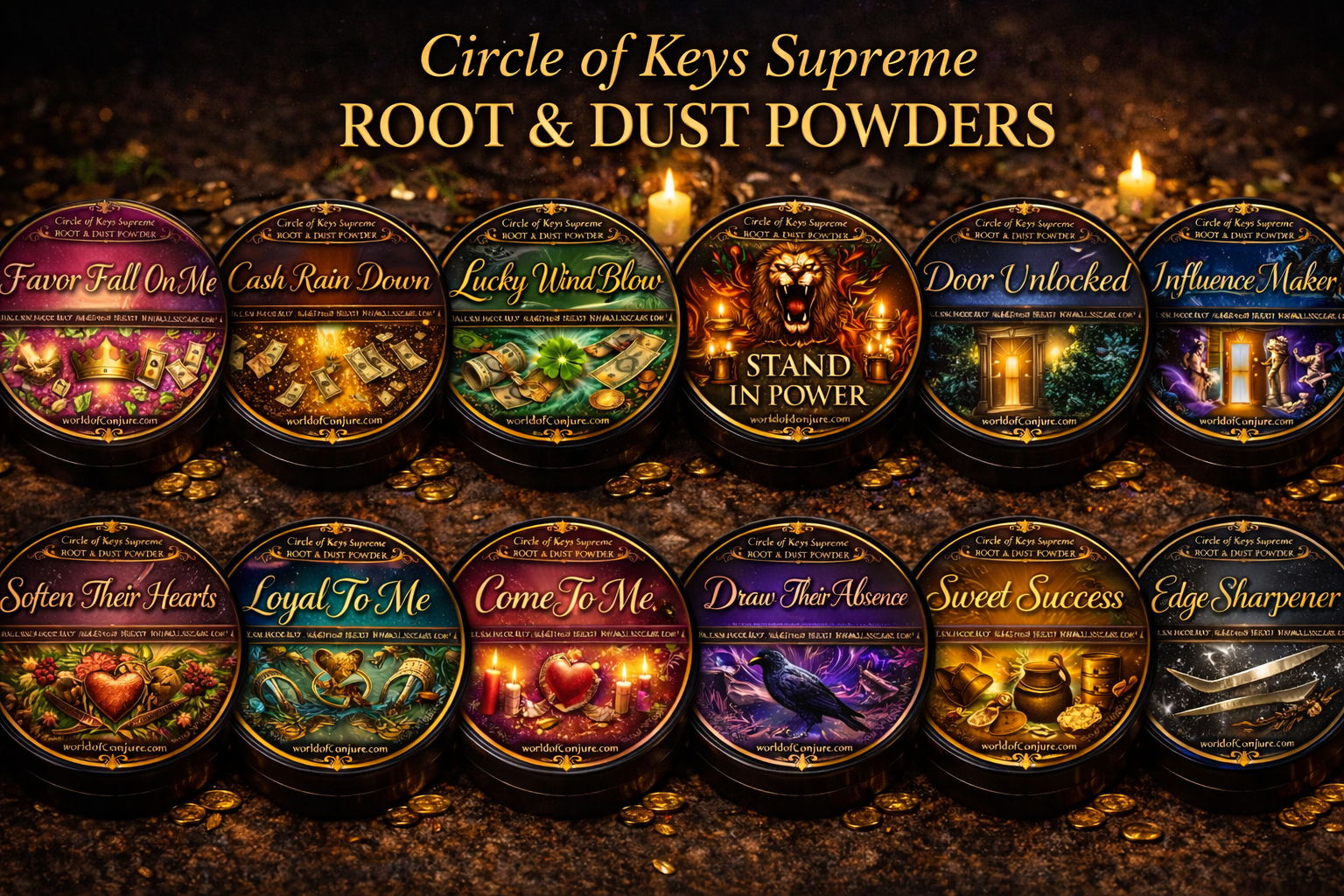 Circle Of Keys Supreme Root & Dust Powders