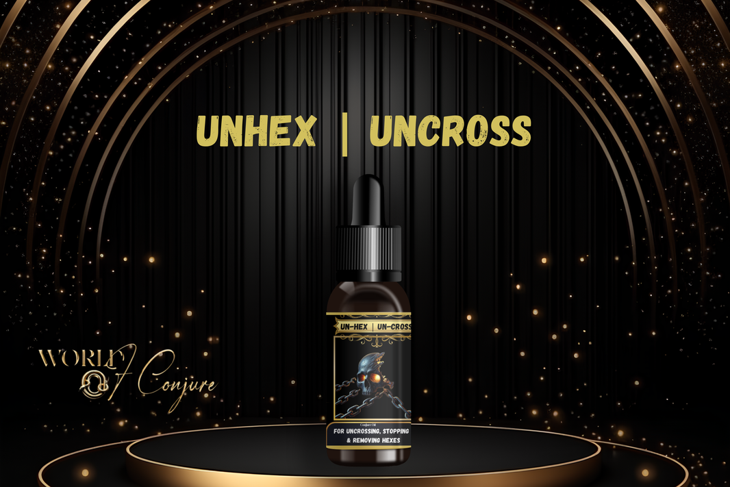 Unhex | Aceite acondicionador UnCross | Para descruzar y limpiar las malas energías y las malas obras de ti