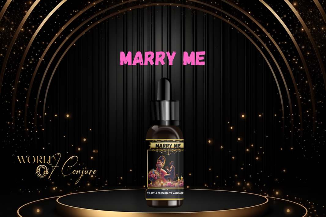 Marry Me Condition Oil | Get That Proposal, Deepen Commitment & Strengthen Your Union
