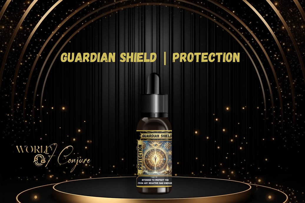 Guardian Shield Condition Oil | Protection from Bad Energy, Evil Spirits & Spiritual Attacks | Stay Covered & Safe