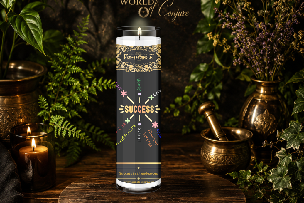 Success - Dressed/Fixed 7 Day Candle | Intended to bring you success in all matters