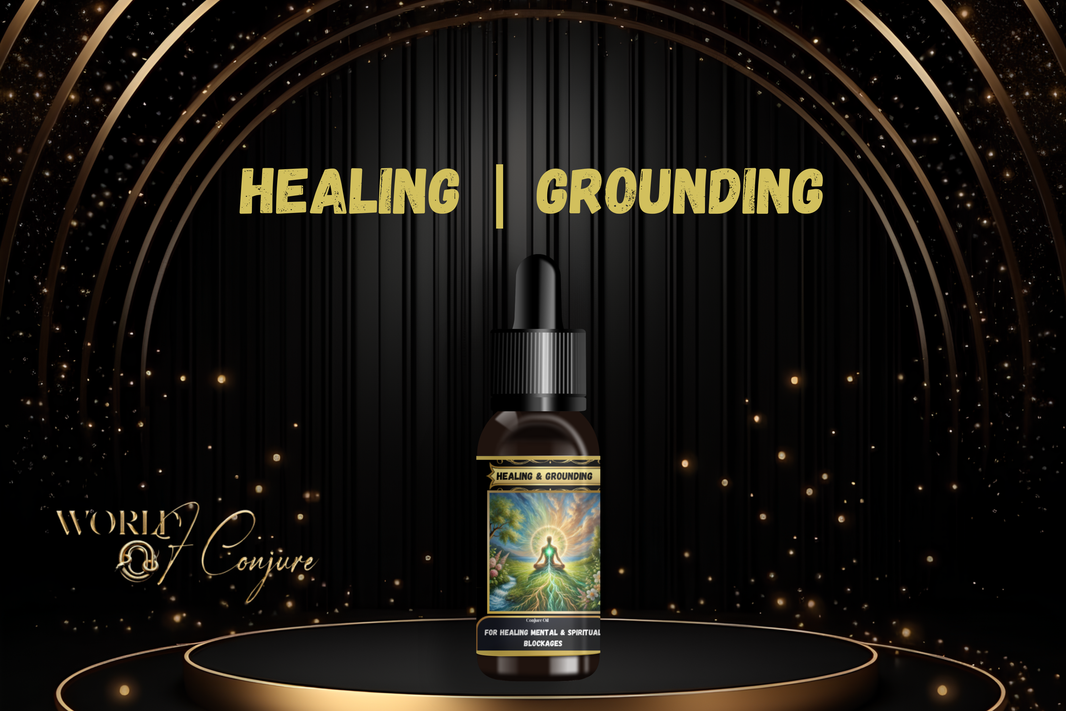 Healing & Grounding Condition Oil | Release Spiritual Blockages & Return to Self | Mental, Emotional & Energetic Reset