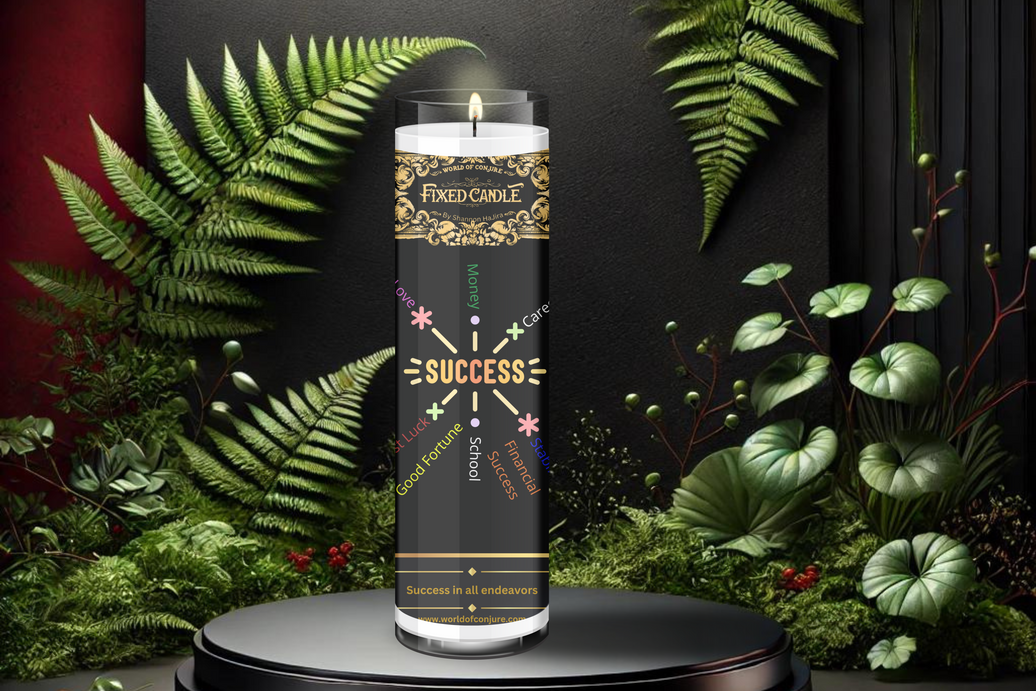 Success - Dressed/Fixed 7 Day Candle | Intended to bring you success in all matters