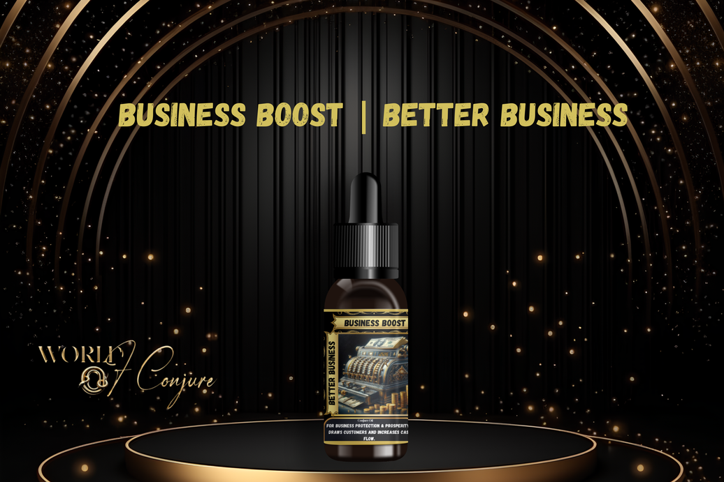 Business Boost Oil | Better Business | Attract Customers & Prosperity | Spiritual Success Conjure Oil