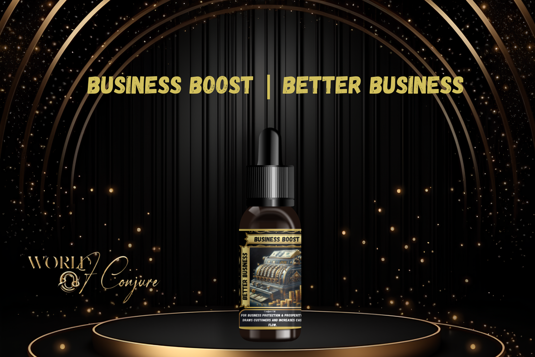 Business Boost Oil | Better Business | Attract Customers & Prosperity | Spiritual Success Conjure Oil