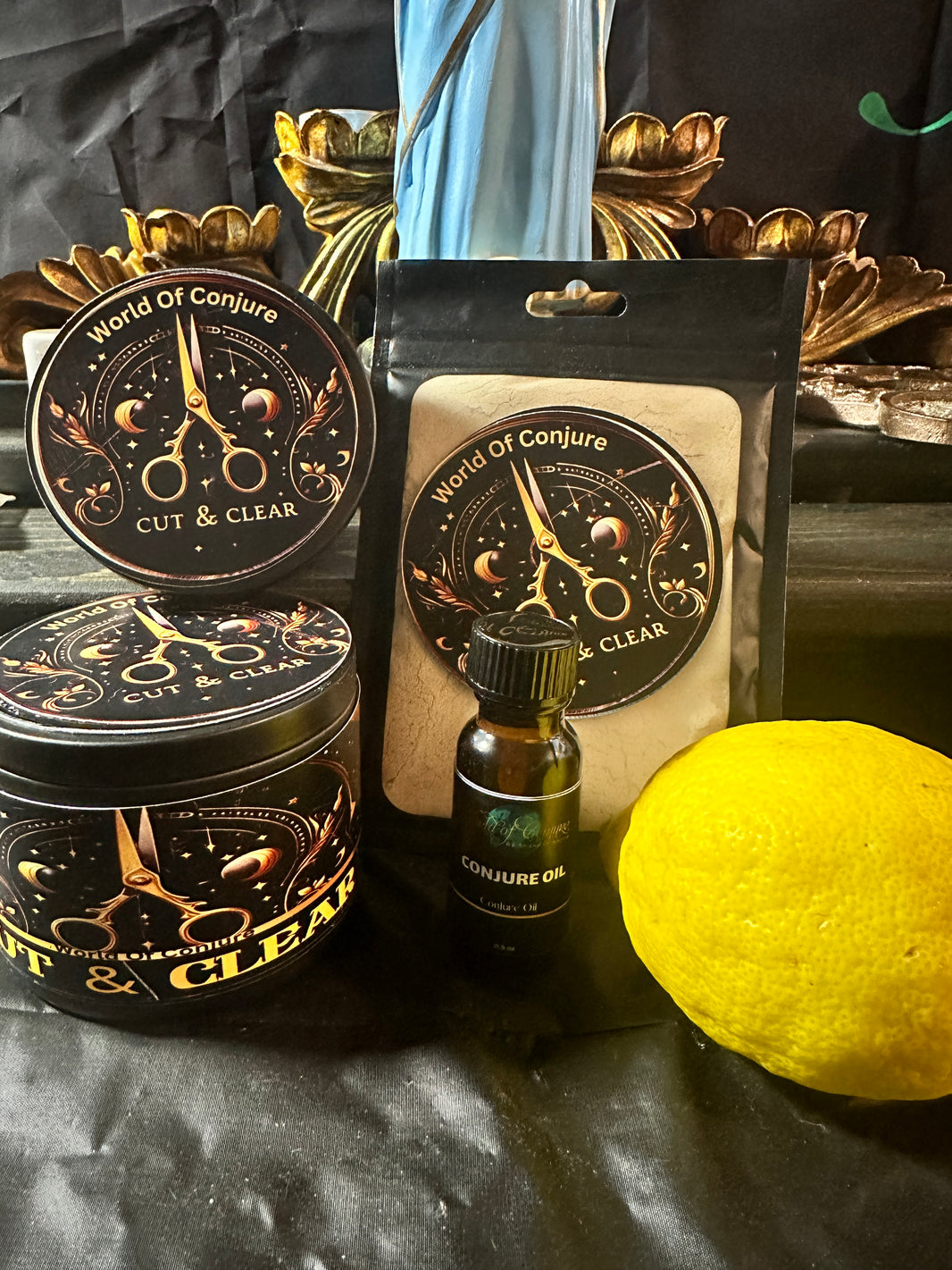 Cut & Clear | Cord-Cutting | Emotional Release Spell Kit