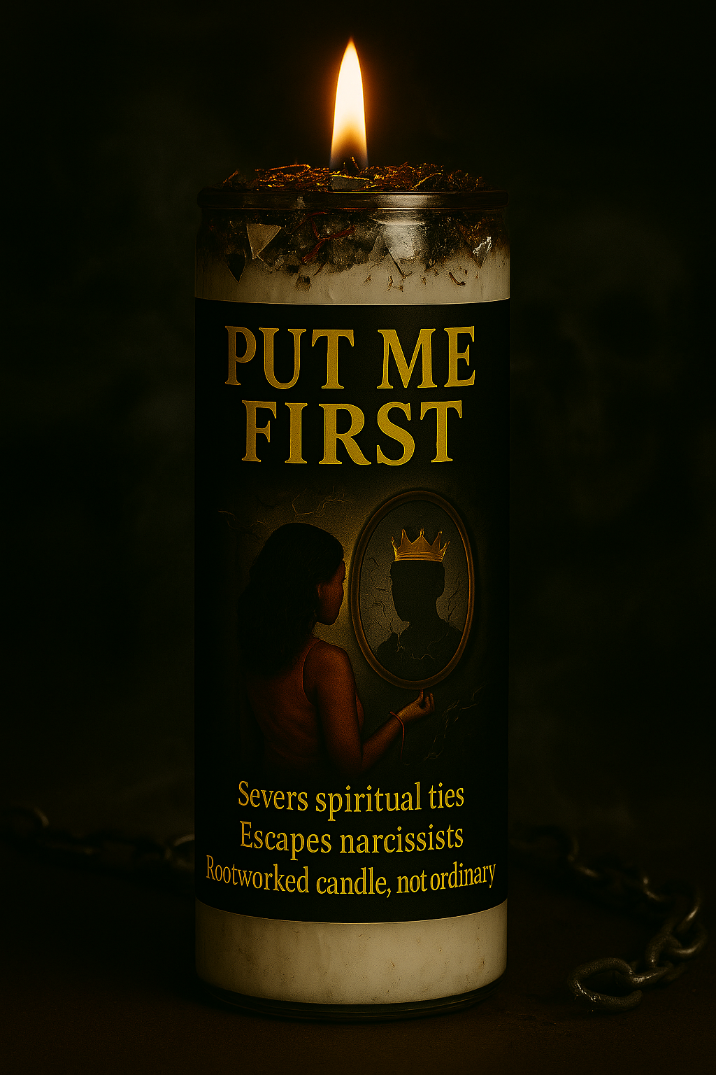 Put Me First Candle | Narcissist Escape | Cut Ties | Rootwork Candle