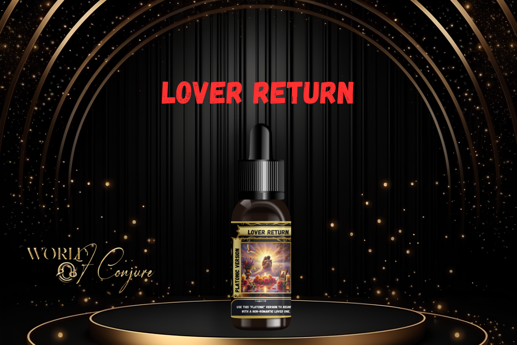 Lover Return Condition Oil | Platonic Version | Reunite with a non-romantic loved one | Friends, Family & Lost Connections