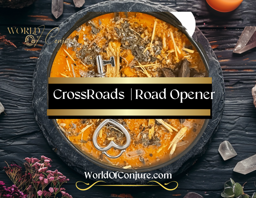 Crossroads | Road Opener | Open Paths | Break Through & Begin Again Fixed Spell Candle