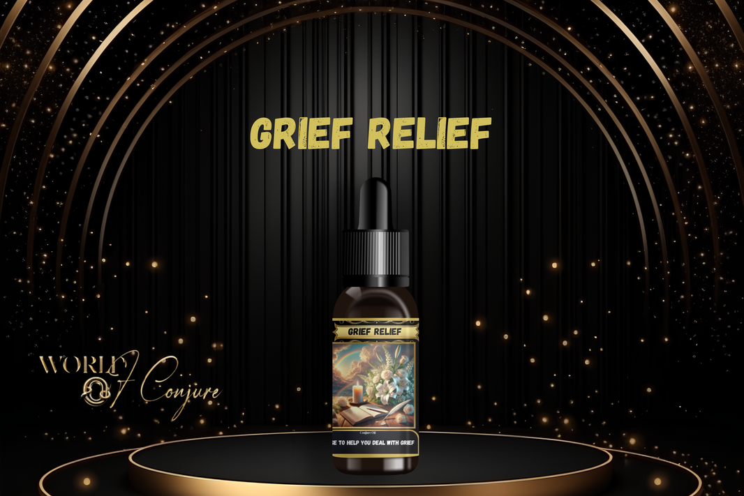 Grief Relief Condition Oil | Soothe the Spirit & Heal the Heart | Move Through Loss with Grace