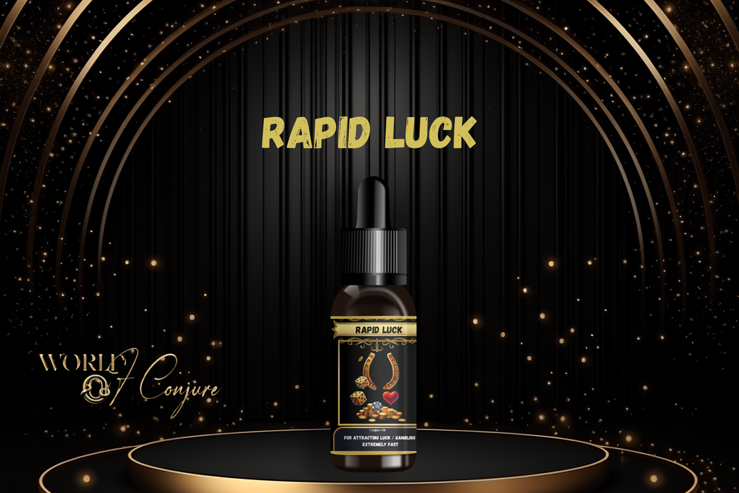 Rapid Luck Condition Oil | Attract Luck Fast, Win Quick, & Pull in Fast Fortune