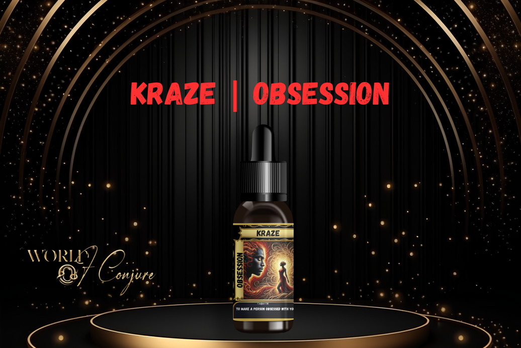 Kraze Condition Oil | Obsession, Craving & Love Control | Make Them Need You Like Air
Make ’Em Lose Sleep Over You