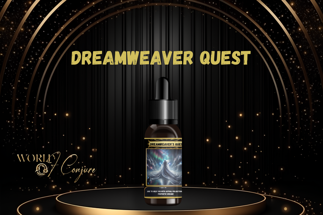 Dreamweaver Quest Condition Oil | Astral Projection & Prophetic Dreams | Receive Spirit Messages