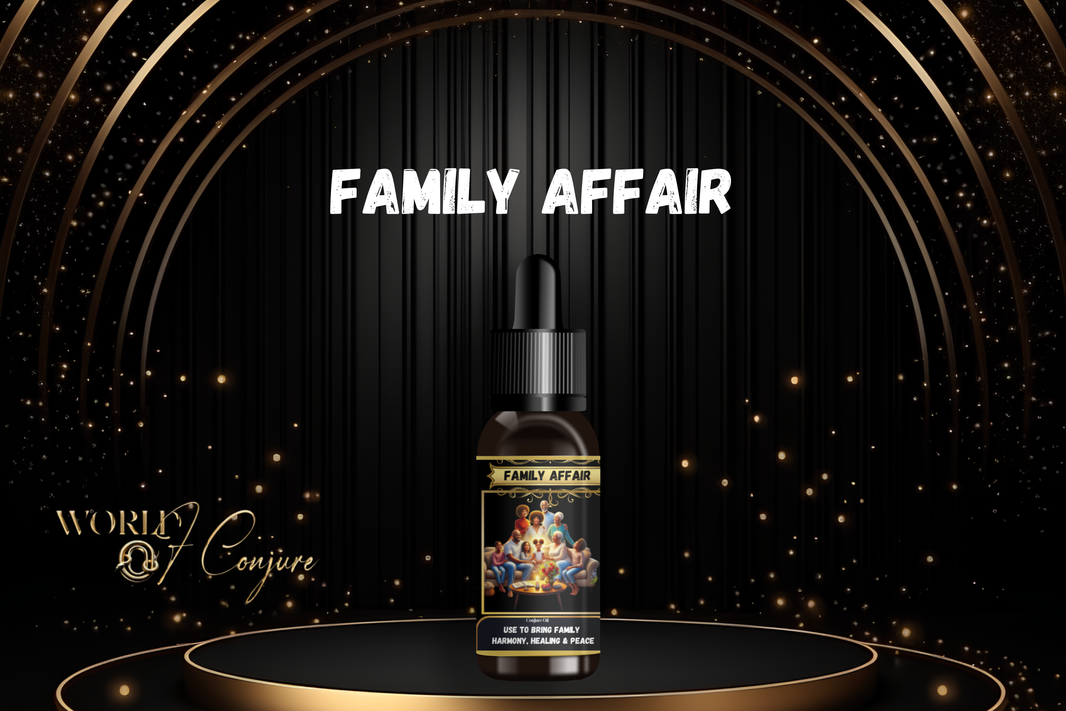 Family Affair Condition Oil | Family Harmony, Peace & Ancestral Healing | Repair Bonds & Restore Love