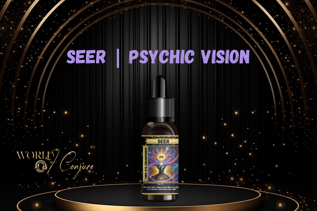 Seer Condition Oil | Psychic Vision, Intuition & Third Eye Awakening
