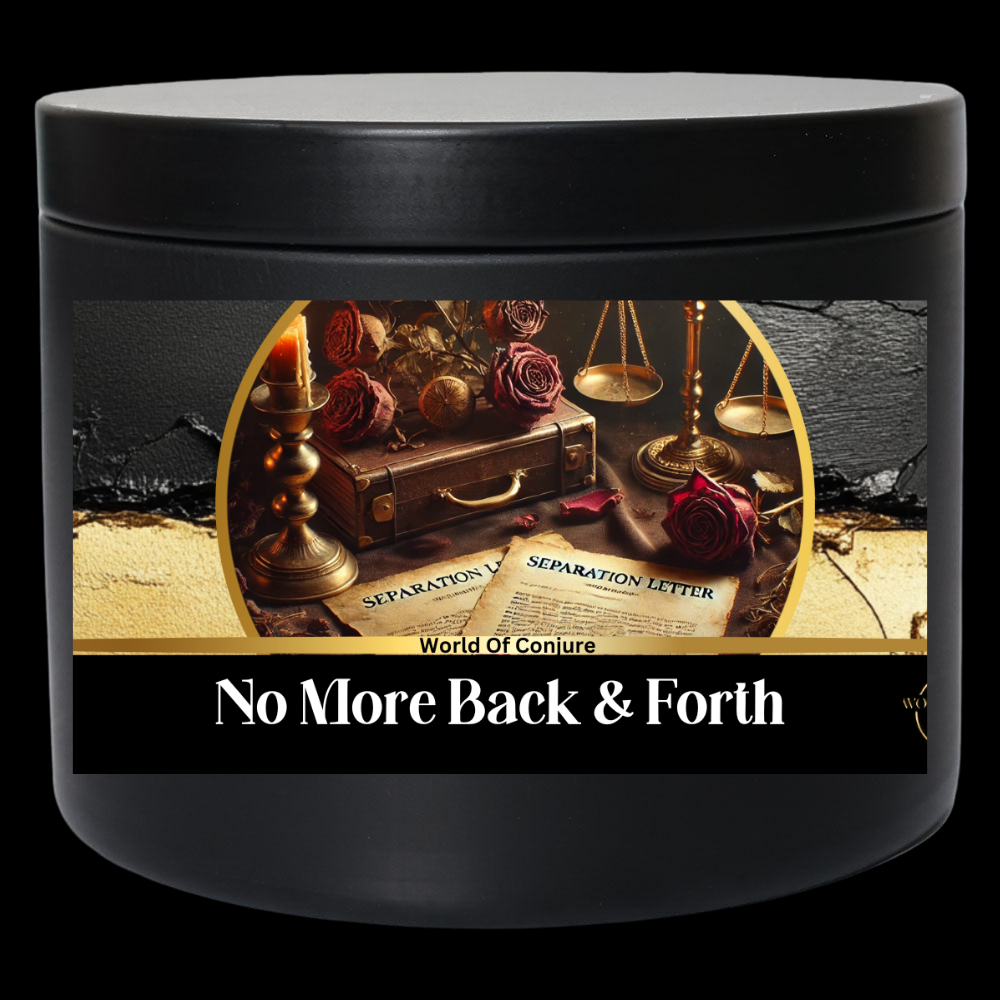 No More Back & Forth | Emotional Closure | Love Clarity | Conjure Candle