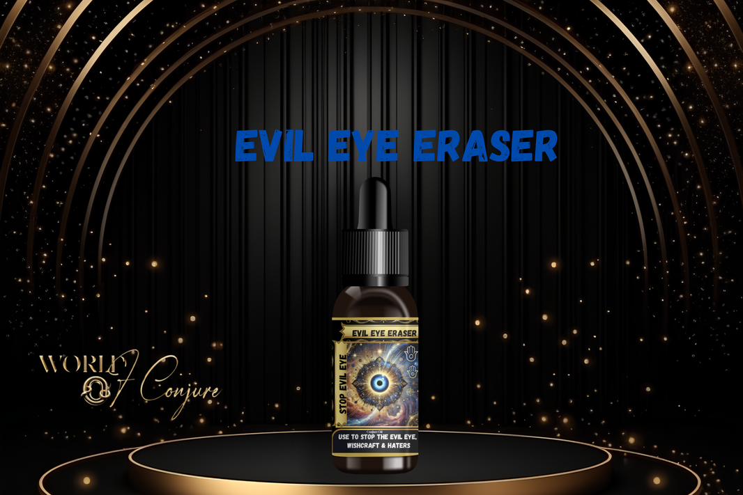 Evil Eye Eraser Condition Oil | Break Envy, Witchcraft & Silent Hatred | Remove Spiritual Attack