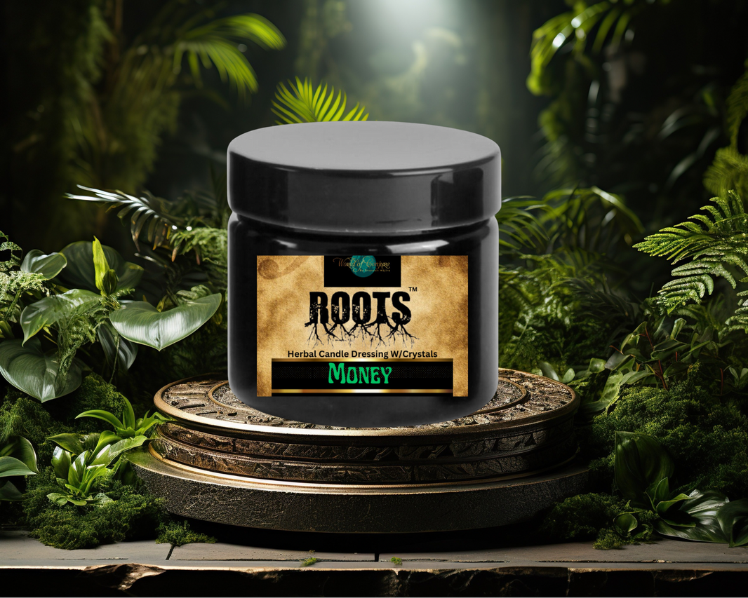 Money Herbal Candle Dressing / Fixings Blend