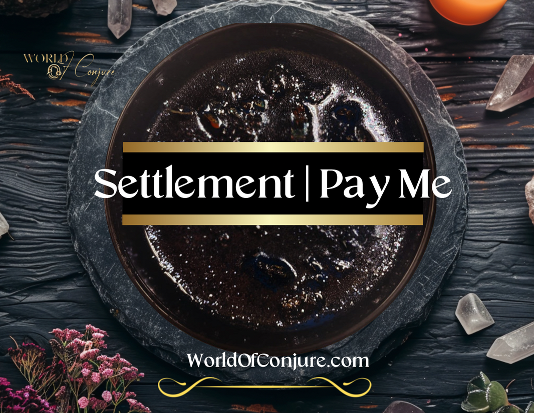 Settlement | Pay Me What’s Owed, Court & Debt Collection | Fixed Ritual Spell Candle