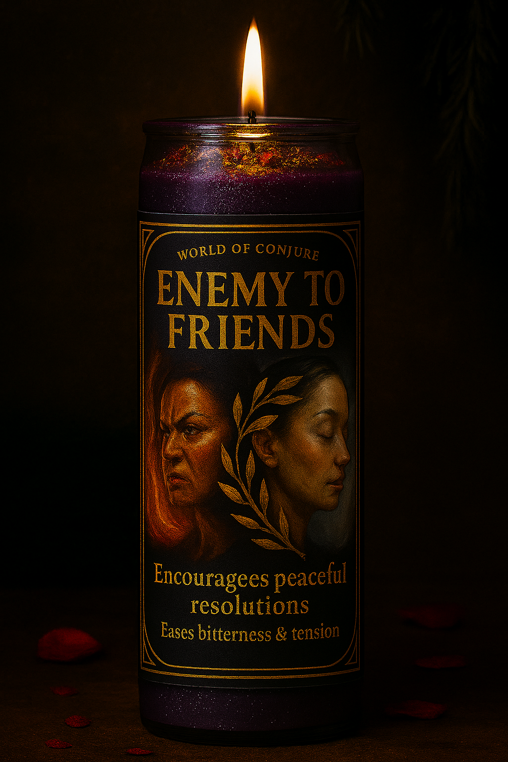 Enemy to Friends | Reconciliation Candle | Turn Conflict into Peace | Fixed 7 Day Fixed Spell Candle