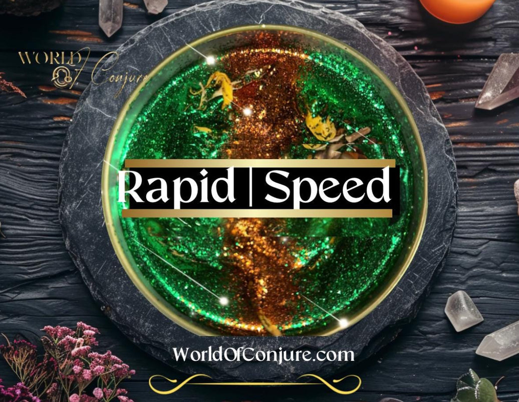 Rapid | Speed | Rush Conjure Candle