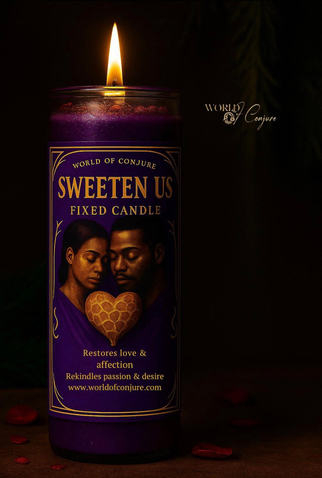 Sweeten Us | Reignite Affection | Relationship Repair Fixed Candle | 7 Day Fixed Spell Candle