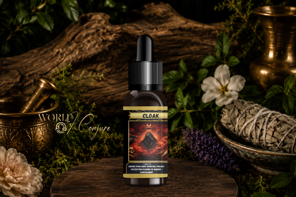 Cloak oil | Conceal | Hidden from Sight Conjure Oil