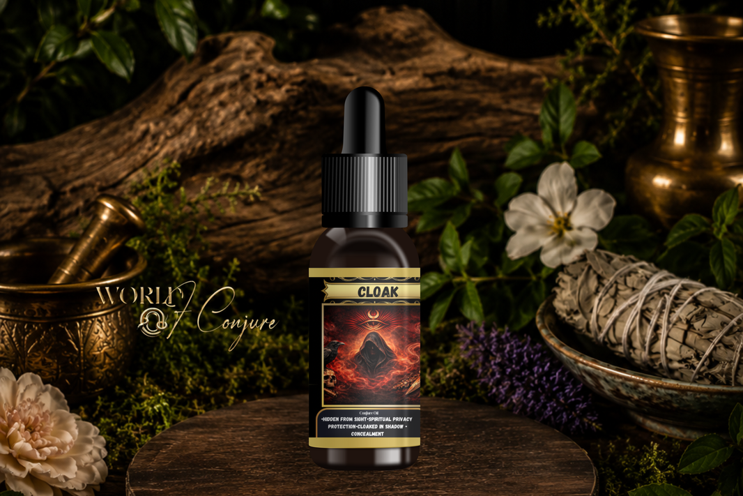 Cloak oil | Conceal | Hidden from Sight Conjure Oil
