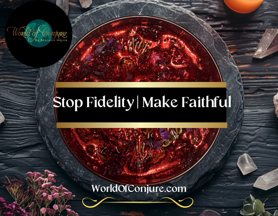 Fidelity | Stop Fidelity | Make Faithful Fixed Ritual Candle