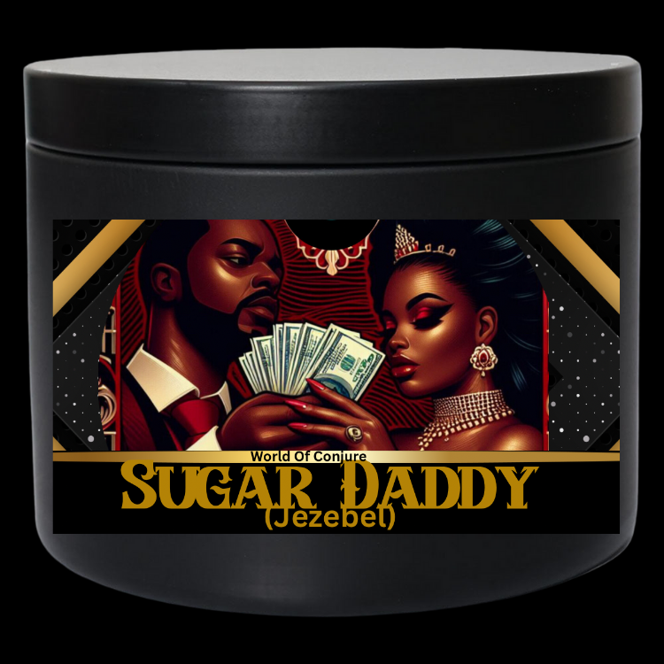 Suga’ Daddy (Jezebel) | Attract Generous Lover & Influence Wealth | Fixed Spelled Candle