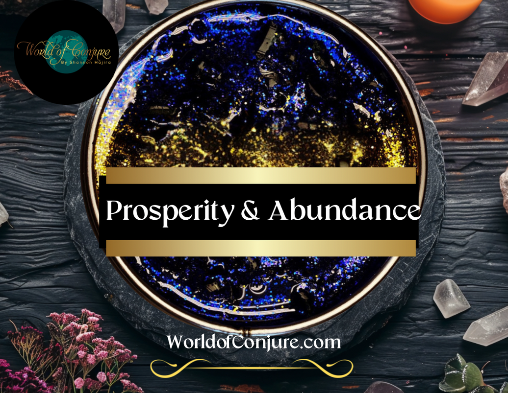 Prosperity & Abundance Candle | Attract Wealth, Growth & Financial Flow | Fixed Candle