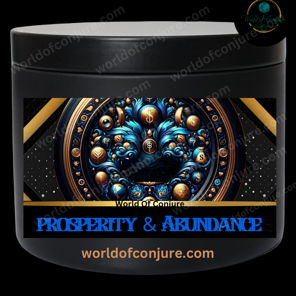 Prosperity & Abundance Candle | Attract Wealth, Growth & Financial Flow | Fixed Candle