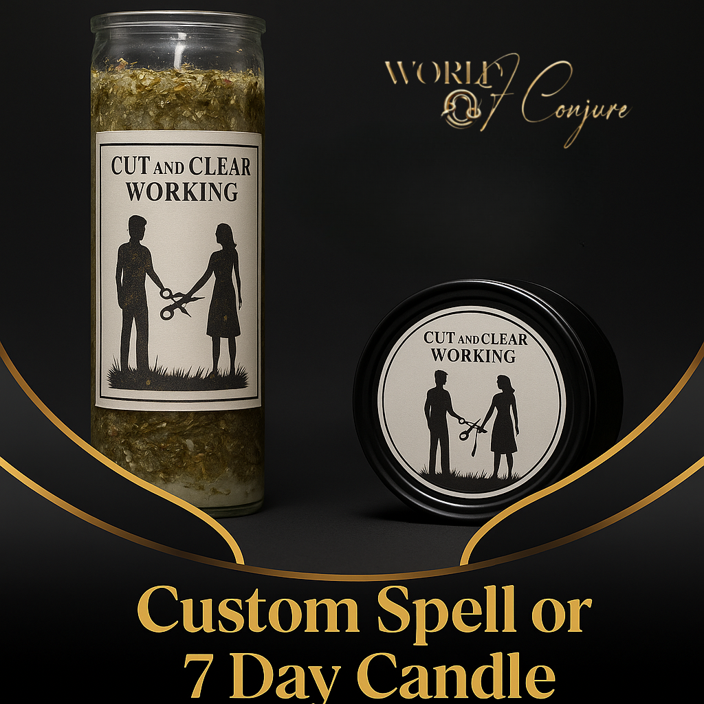 Custom Spell Candle | Tailored Ritual Work | One-of-a-Kind Fixed Spell or 7-Day Candle