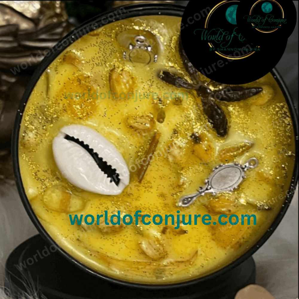 Oshun | Orisha Offering | Love, Wealth & Sweetness Fixed Candle