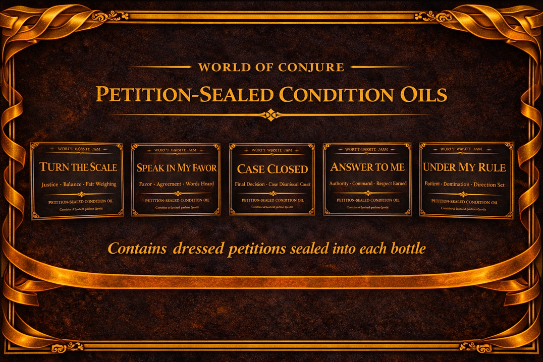 PETITION-SEALED ROOTWORK OILS