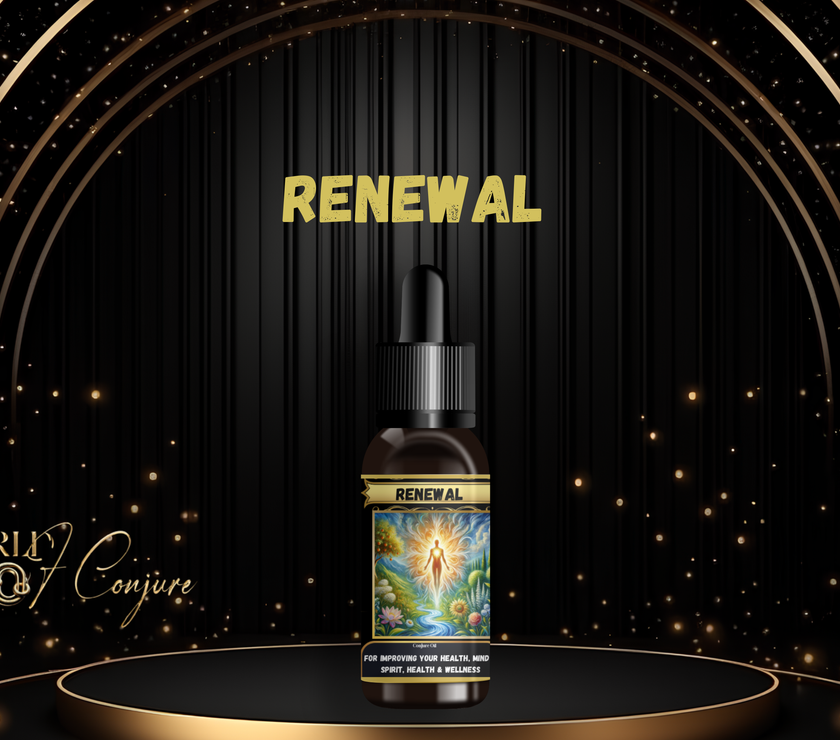 Renewal | Health & Wellness Oil | Renewal Condition Oil | Health, Soul Healing & Spiritual Renewal