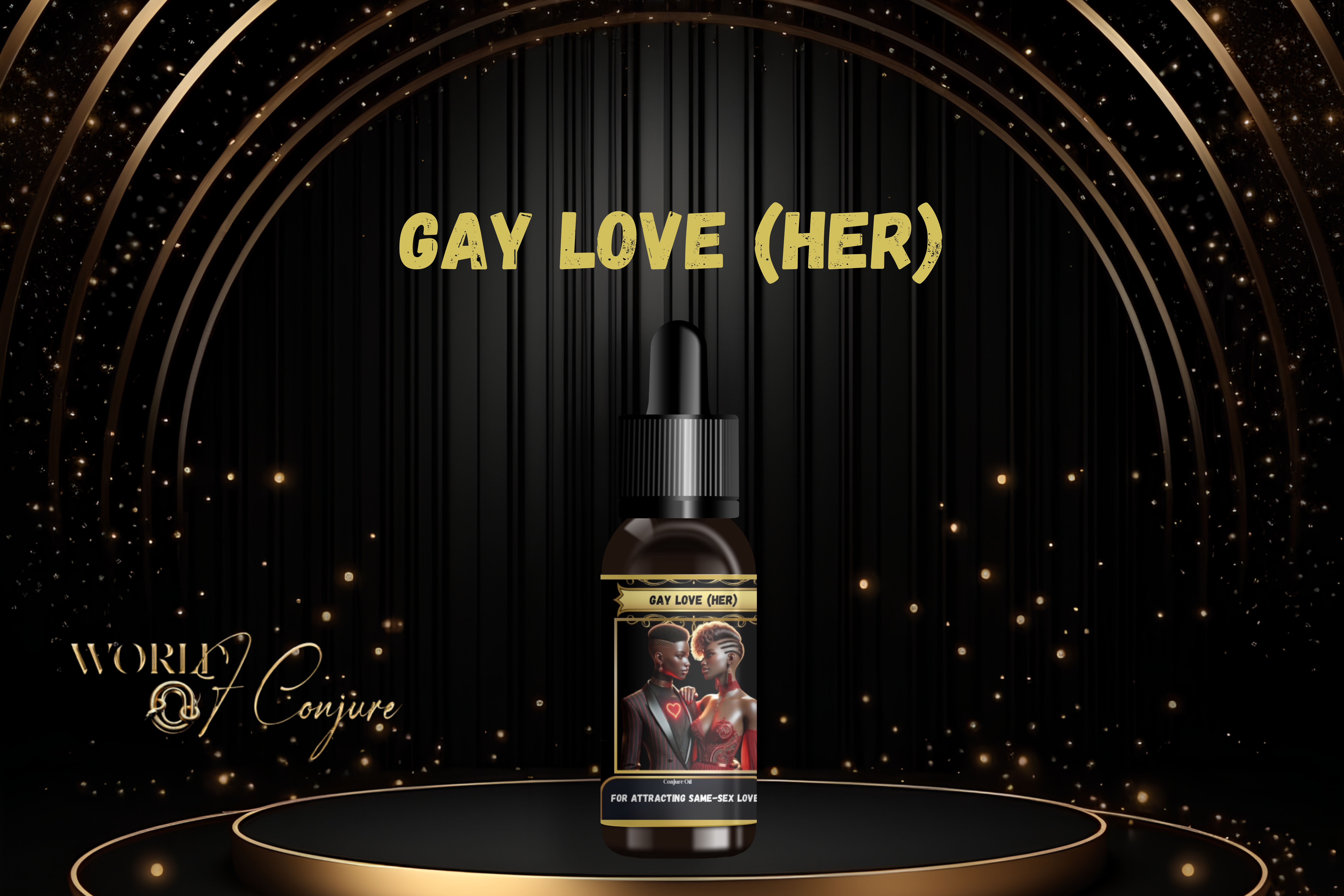 Gay Love (Him/Her) Condition Oil | Devise for Gay Couples both male/Female