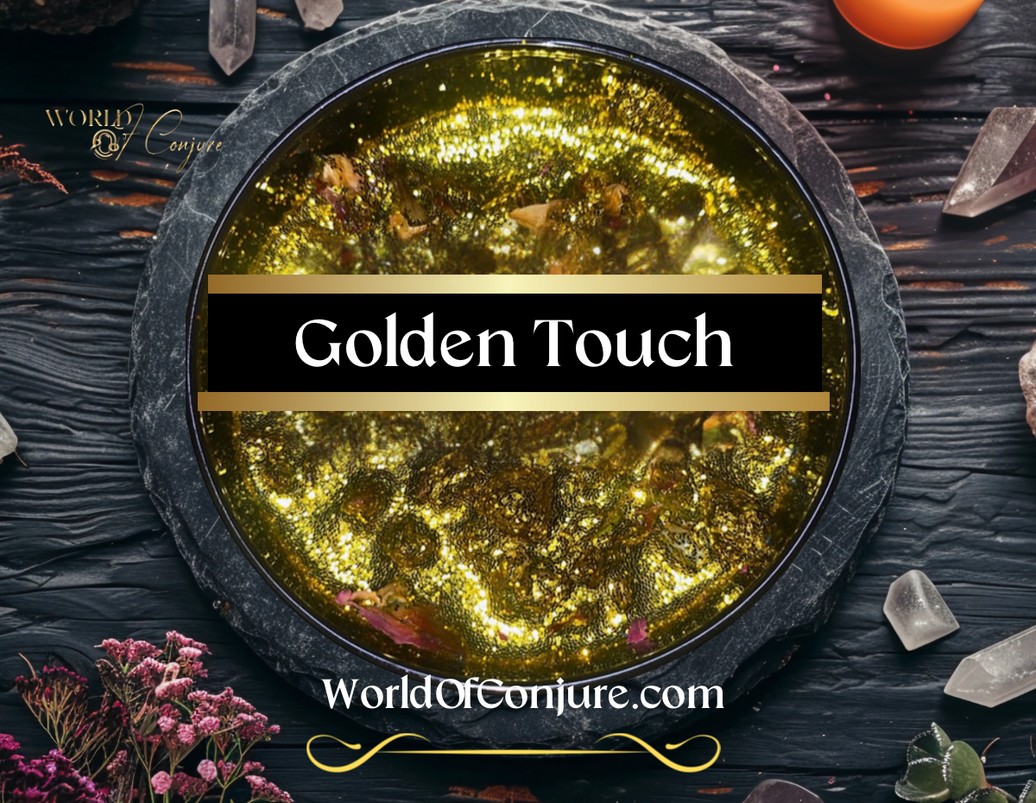 Vela ritual fija Midas Golden Touch