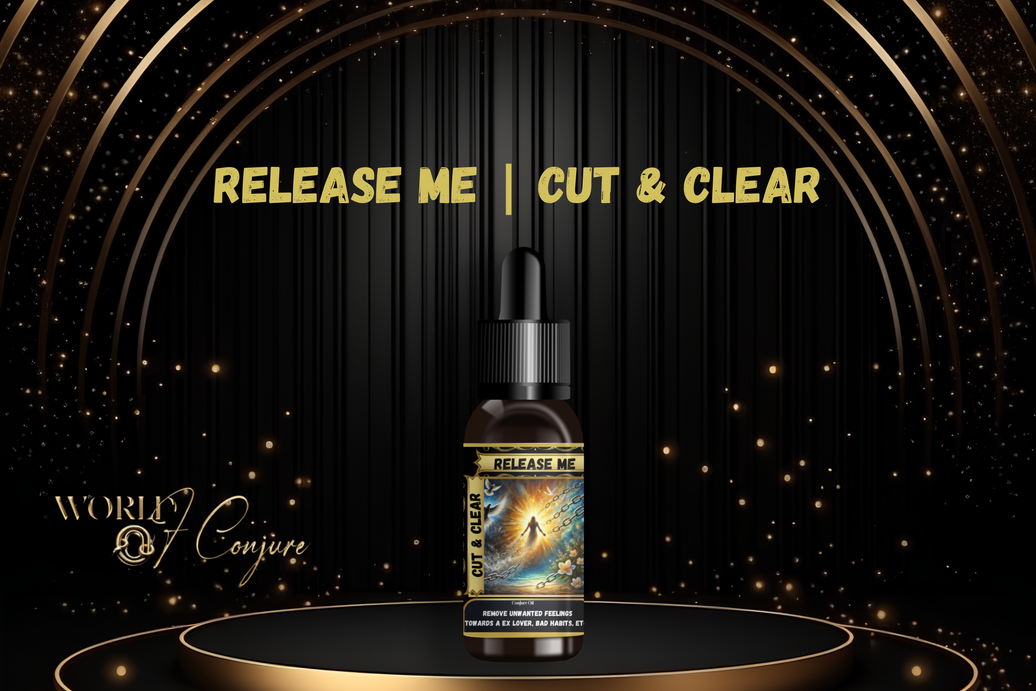 Release Me Condition Oil | Cut & Clear Emotional Baggage | Let Go and Start Fresh and Heal from What No Longer Serves You