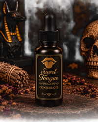 Sweet Tongue Candle & Oil Duo for Persuasion & Influence | Speak It, Get It, Keep It