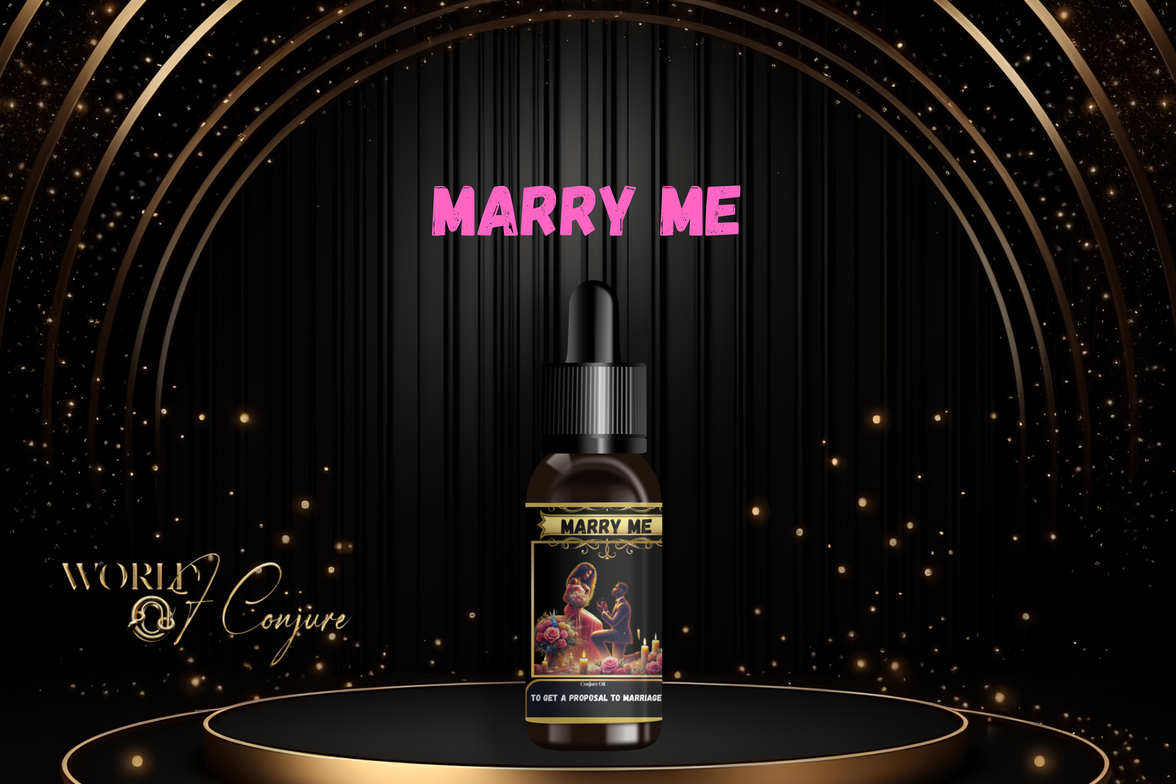 Marry Me Condition Oil | Get That Proposal, Deepen Commitment & Strengthen Your Union