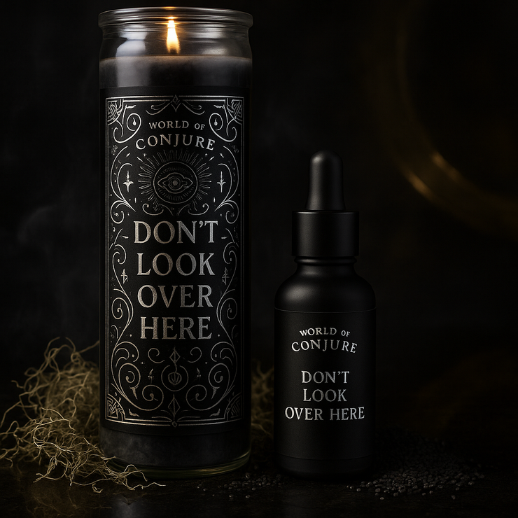 Don’t Look Over Here Cloaking Candle & Oil Duo for Invisibility | Enemy Block