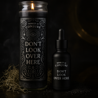 Don’t Look Over Here Cloaking Candle & Oil Duo for Invisibility | Enemy Block