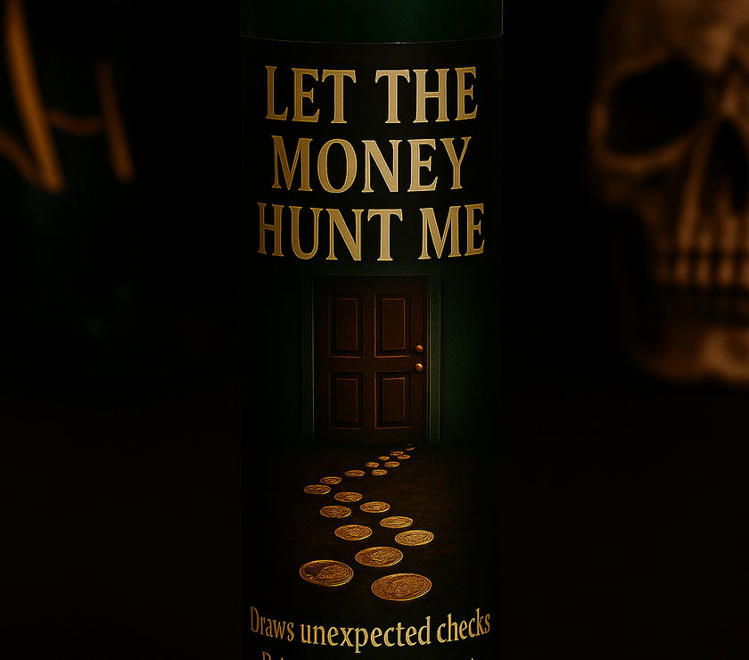 Let The Money Hunt Me Candle | Draw Money Fast | Unexpected Checks | Rootwork  Fixed Candle