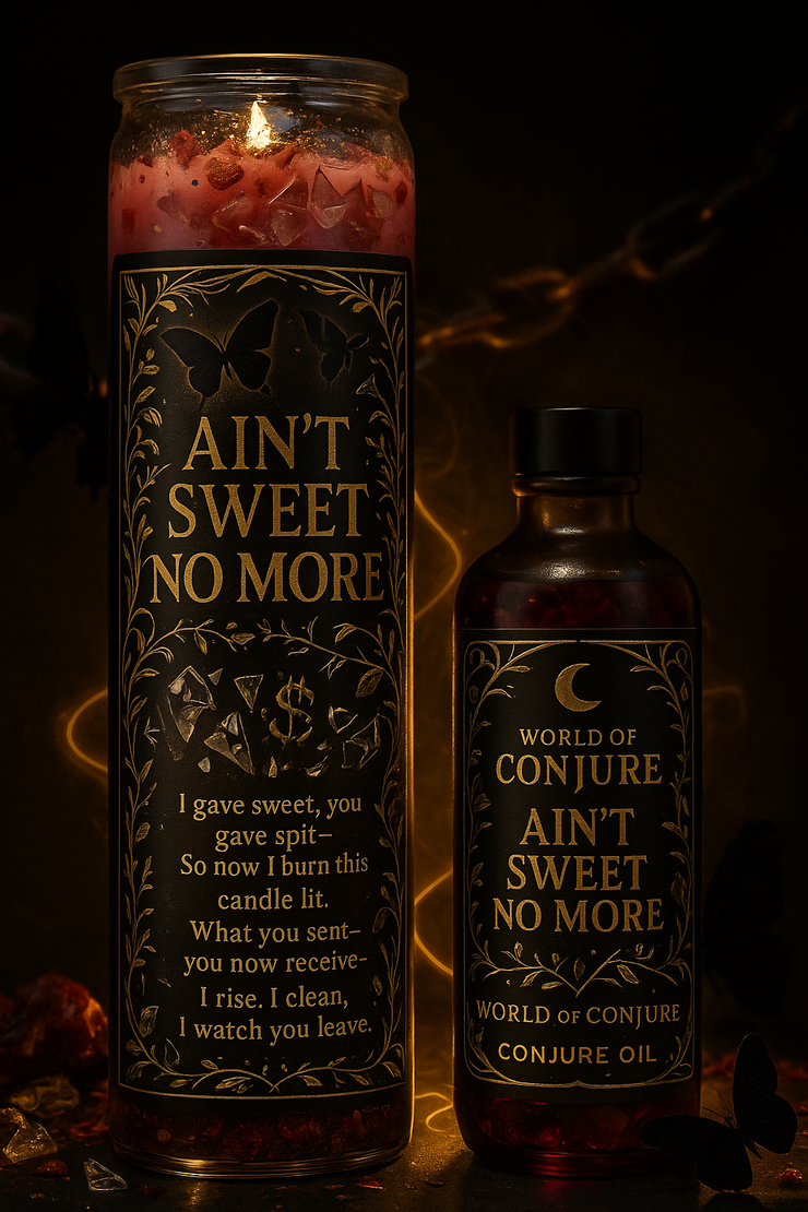 Ain’t Sweet No More — Reversal Candle & Oil Duo for Betrayal + Energetic Flip