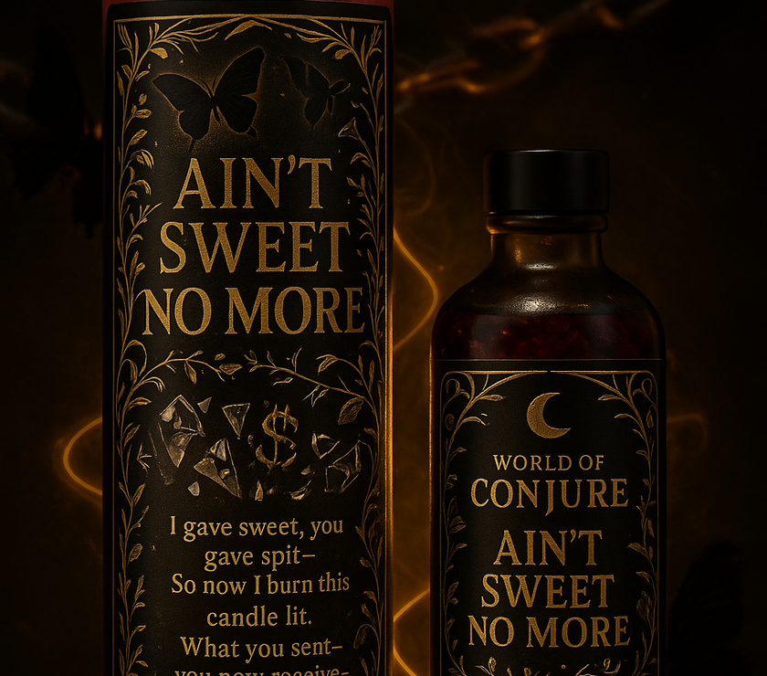 Ain’t Sweet No More — Reversal Candle & Oil Duo for Betrayal + Energetic Flip