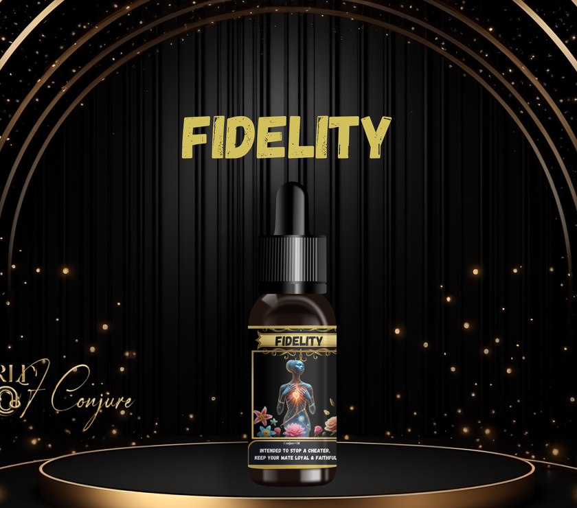 Fidelity Condition Oil | Make Them Be Faithful | Lock Loyalty & Commitment | Condition Oil