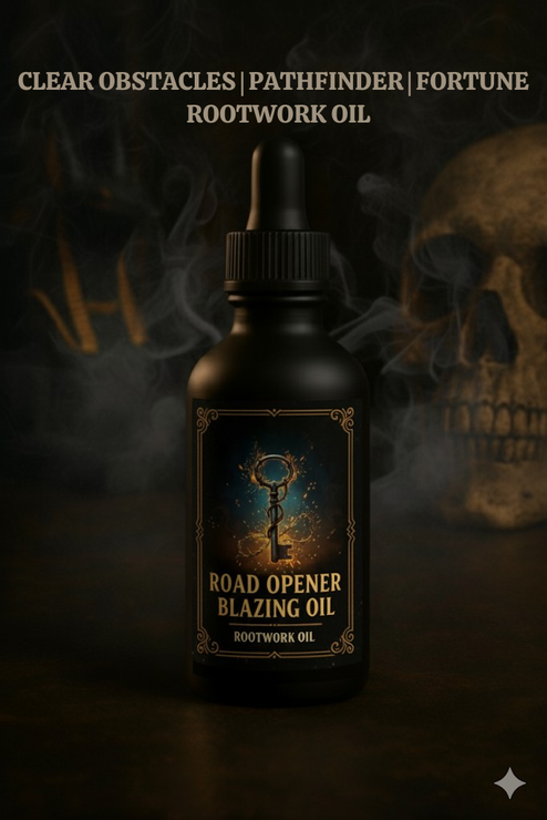 Road Opener Blazing Oil | Clear Paths | Opportunities | Fortune | Rootwork  Oil