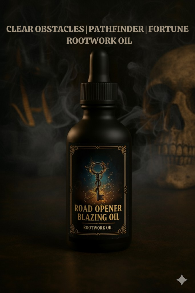 Road Opener Blazing Oil | Clear Paths | Opportunities | Fortune | Rootwork  Oil