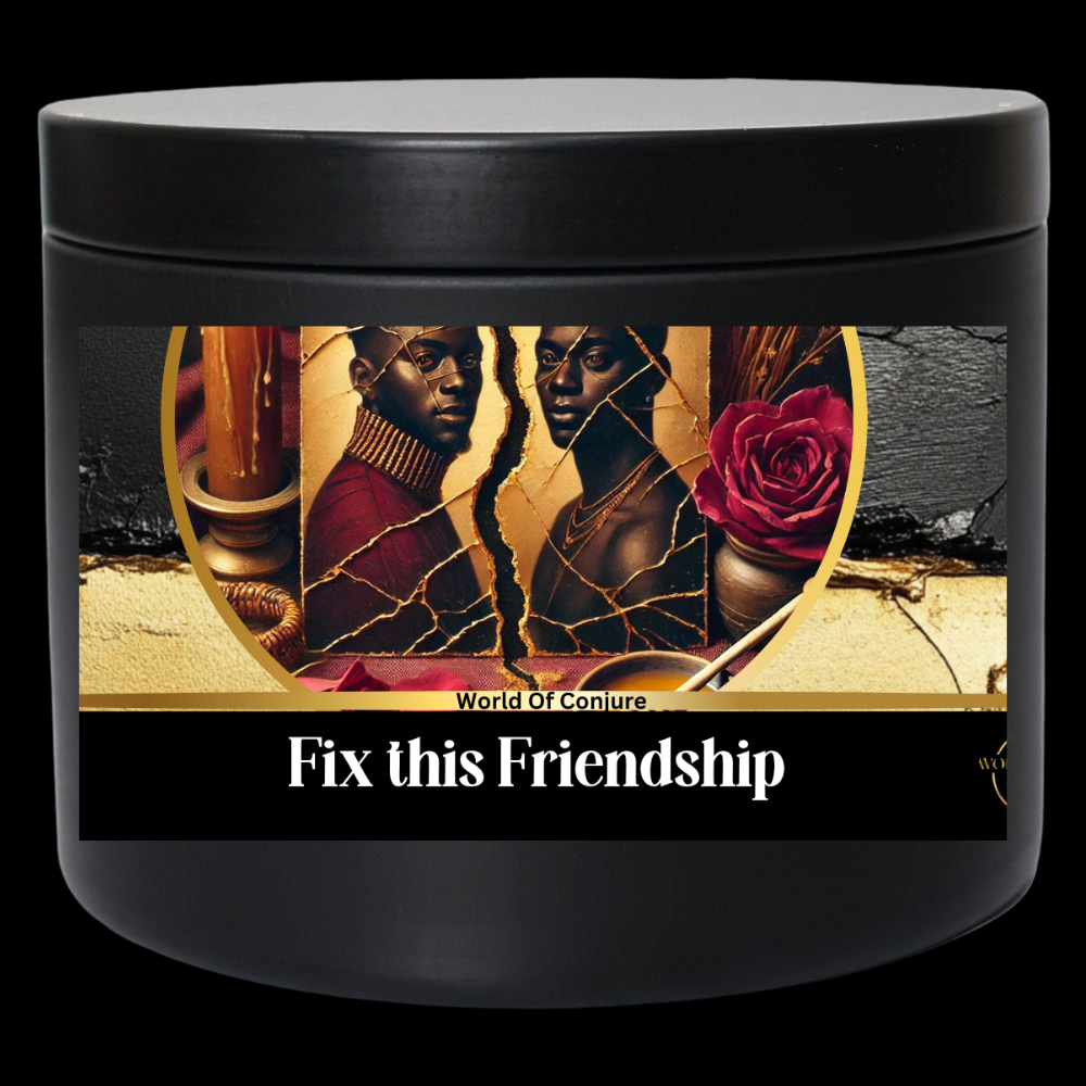 Fix This Friendship | Friendship Repair | Rebuild Trust | Mend Hurt | – Rootwork Candle